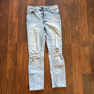 Levi’s size 27 straight wedgie jean